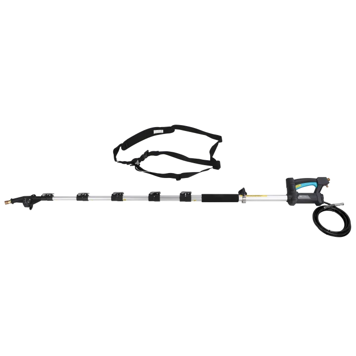 Lance télescopique orientable 5.5m pour nettoyeur haute pression STEINER