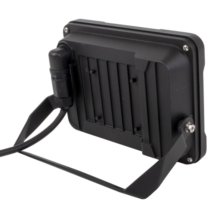 Projecteur LED extérieur à détection à fixer 30W noir WOLTZ
