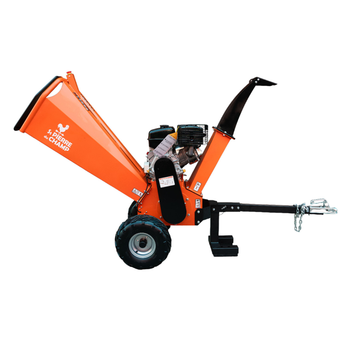 Pack broyeur de végétaux thermique 420cc 120mm + 2 fers ST PIERRE DU CHAMP