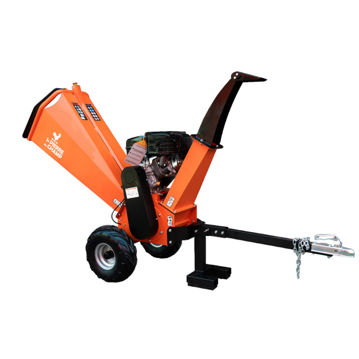 Pack broyeur de végétaux thermique 420cc 120mm + 2 fers ST PIERRE DU CHAMP