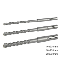 Lot de 3 forets SDS max 16/18/22x230mm STEINER