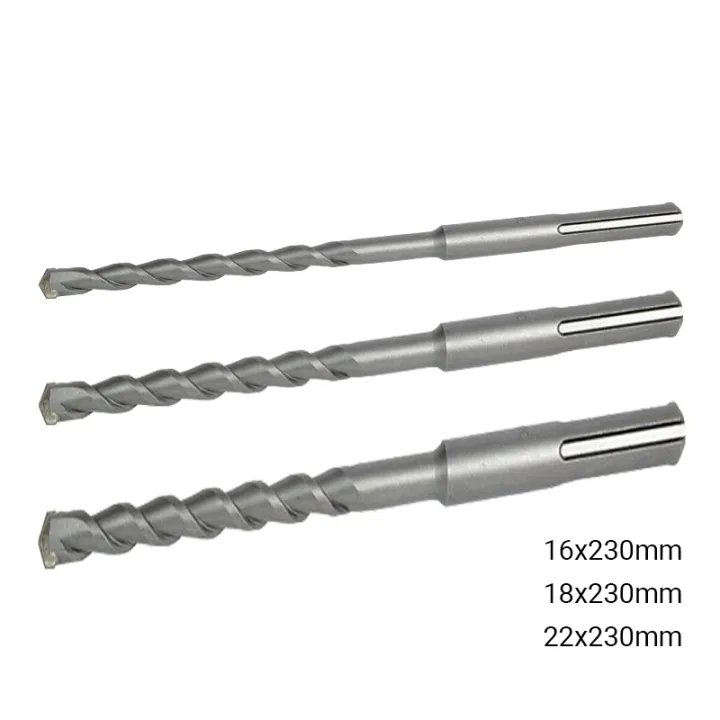 Lot de 3 forets SDS max 16/18/22x230mm STEINER