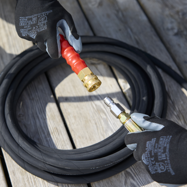 Rallonge flexible 10m pour nettoyeur haute pression thermique 390cc ref.216005