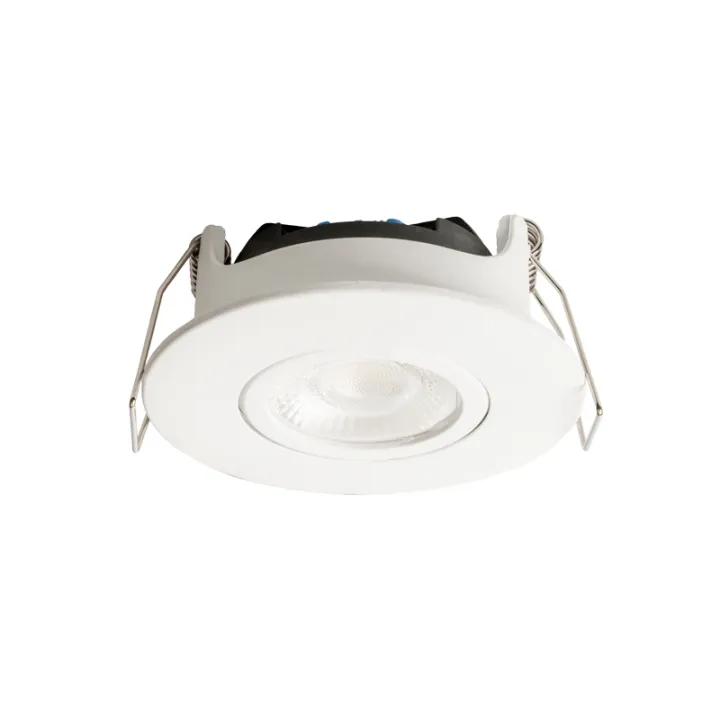 Spot blanc encastré orientable LED 5W IP65 CCT RT2012/RE2020 WOLTZ