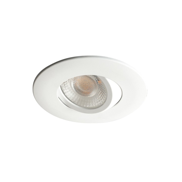 Spot blanc encastré orientable LED 5W IP65 CCT RT2012/RE2020 WOLTZ