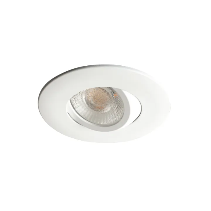 Spot blanc encastré orientable LED 5W IP65 CCT RT2012/RE2020 WOLTZ