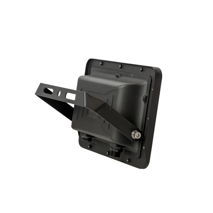 Projecteur LED extérieur solaire à fixer 9W noir WOLTZ
