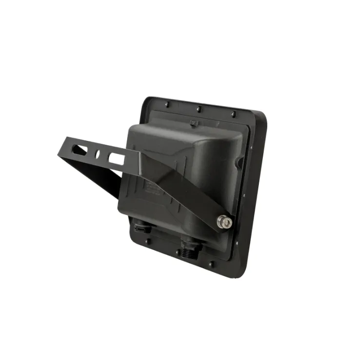 Projecteur LED extérieur solaire à fixer 9W noir WOLTZ