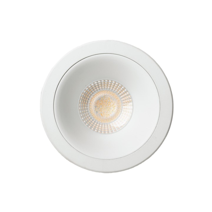 Spot blanc encastré anti-éblouissement LED 6W IP65 CCT RT2012/RE2020