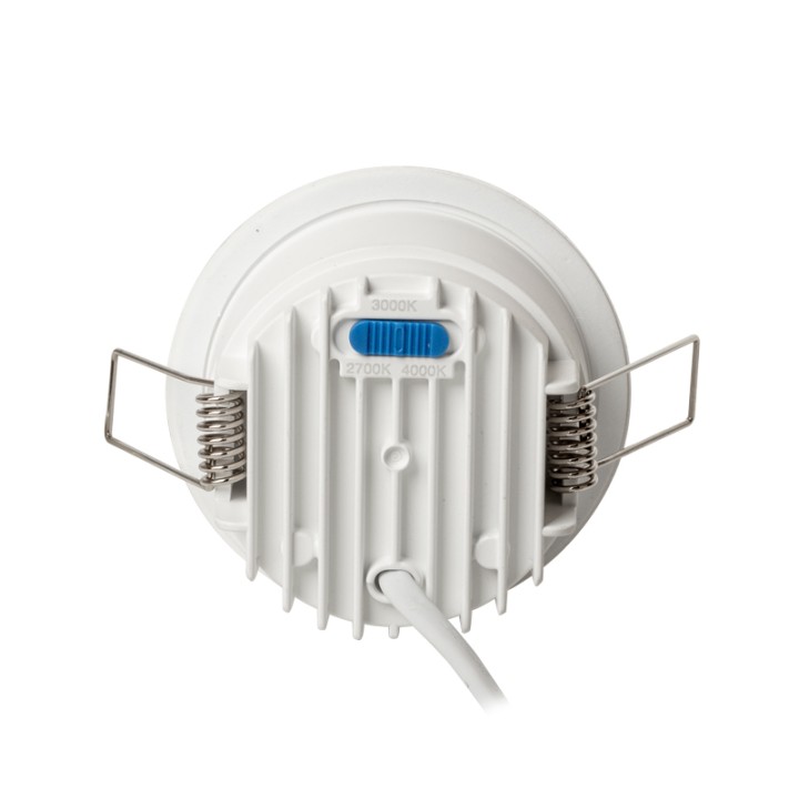 Spot blanc encastré anti-éblouissement LED 6W IP65 CCT RT2012/RE2020