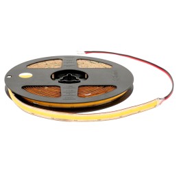 Ruban LED COB 5M 10W/M 24V IP20 8mm 3000K
