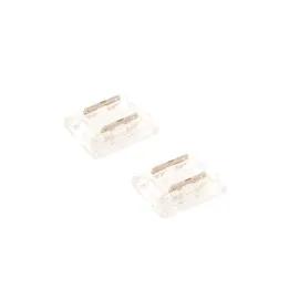 Lot de 2 connecteurs droits pour Ruban Led COB 24V IP20 8mm réf 812580 
