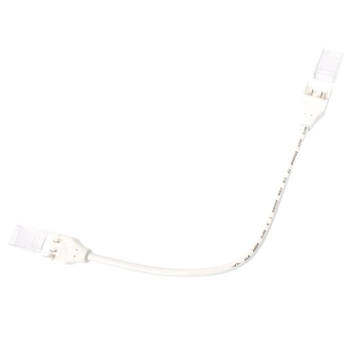 Connecteur de raccordement à câble pour Ruban Led COB 24V IP65 10mm réf 812585