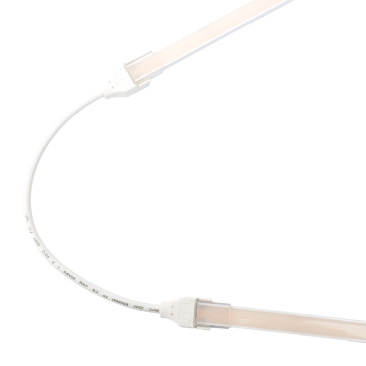 Connecteur de raccordement à câble pour Ruban Led COB 24V IP65 10mm réf 812585