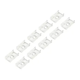 Lot de 10 clips PC pour Ruban Led COB 230V IP65 12mm réf 812593 et réf 812594