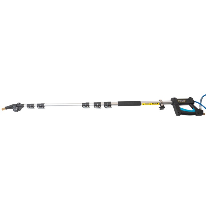 Lance télescopique orientable 5.5m pour nettoyeur haute pression STEINERref.216004, ref.216005 et ref.216014