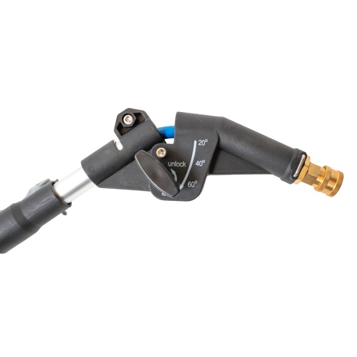 Lance télescopique orientable 5.5m pour nettoyeur haute pression STEINERref.216004, ref.216005 et ref.216014