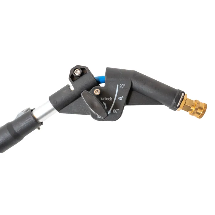 Lance télescopique orientable 5.5m pour nettoyeur haute pression STEINERref.216004, ref.216005 et ref.216014