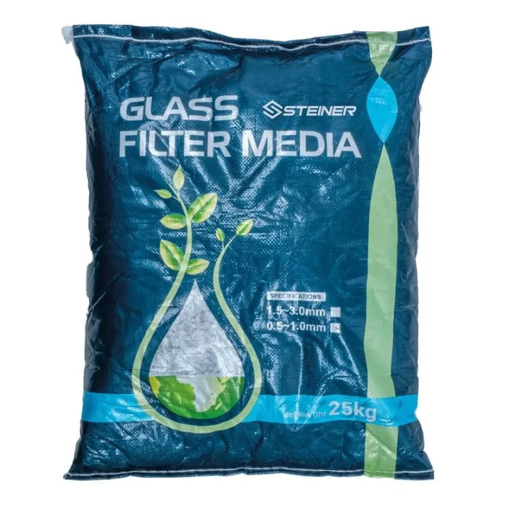 Groupe de filtration 0.75CV 14m³/h Ø535mm vanne Top 6 voies + Verre filtrant 0,5-1,0mm 3x25 Kg