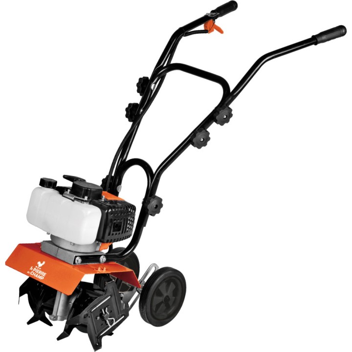 Motobineuse thermique essence 2T 62cc 2.1kW 4 fraises largeur 30cm St Pierre du Champ