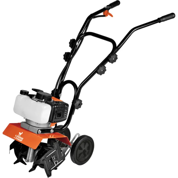 Motobineuse thermique essence 2T 62cc 2.1kW 4 fraises largeur 30cm St Pierre du Champ