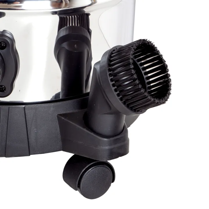 Aspirateur eau et poussières 20L inox 1200W sans sac + fonction souffleur STEINER