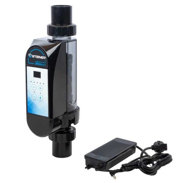Electrolyseur au sel générateur de chlore 20g/h pour piscine Max 85mᵌ STEINER