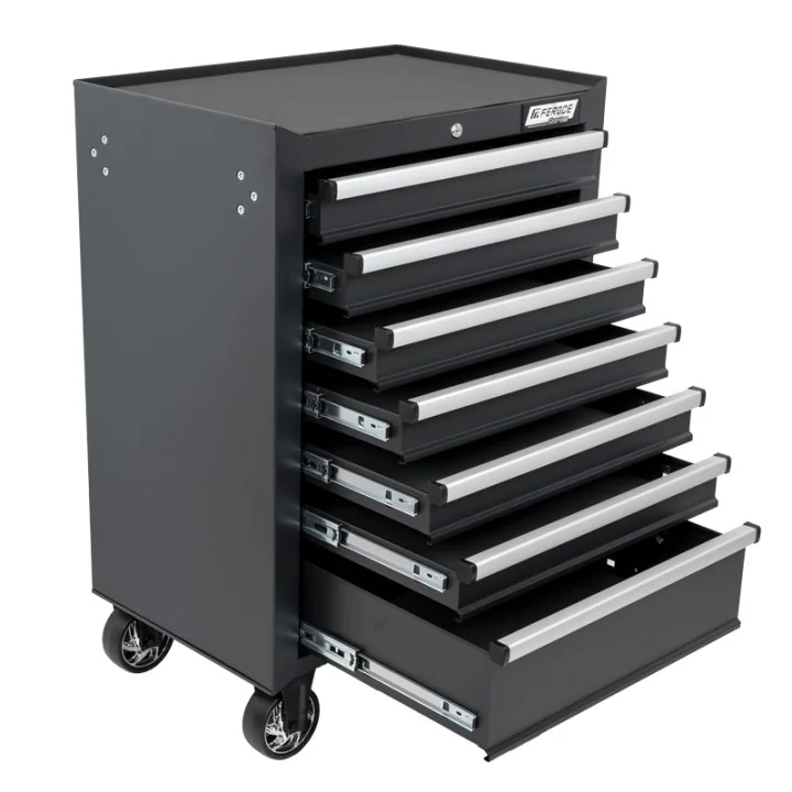 Servante d'Atelier 7 Tiroirs sur roues Hauteur 90cm Feroce