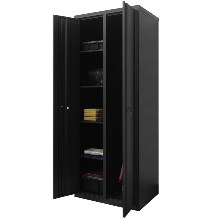 Placard de rangement l 80 x H 209 x P 60 cm FEROCE