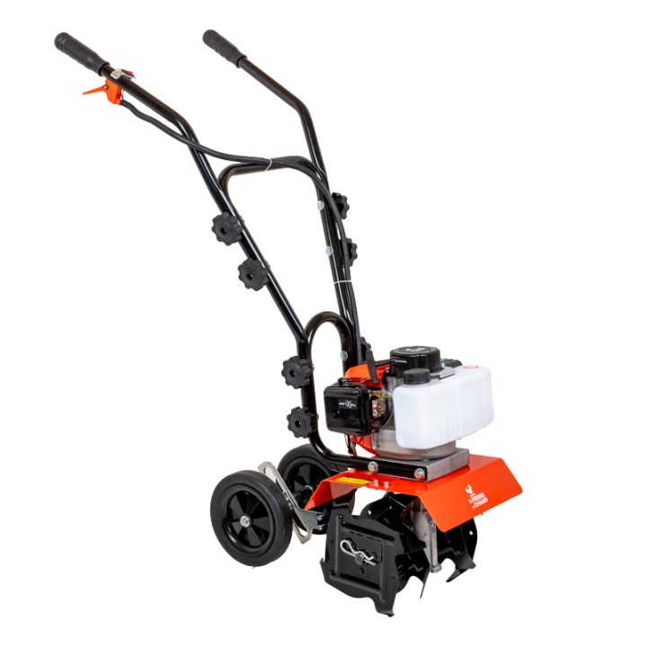 Motobineuse thermique essence 2T 62cc 2.1kW 4 fraises largeur 30cm St Pierre du Champ
