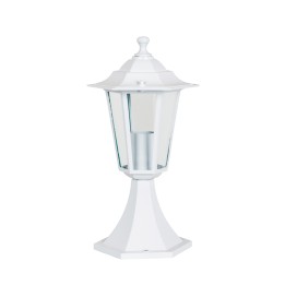 Borne Lumineuse Extérieure 60W max E27 Fonte Blanche LOAN