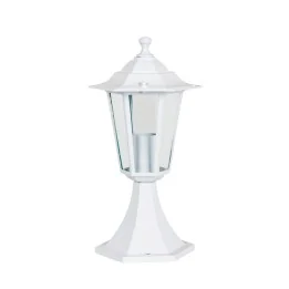 Borne Lumineuse Extérieure 60W max E27 Fonte Blanche LOAN