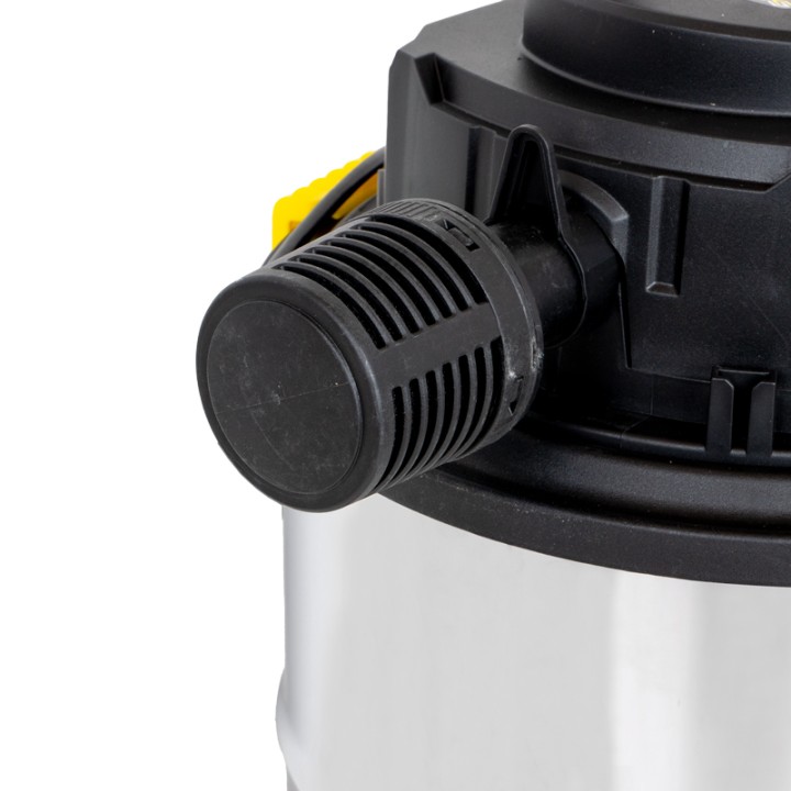 Aspirateur eau et poussières 20L inox 1200W sans sac + fonction souffleur STEINER
