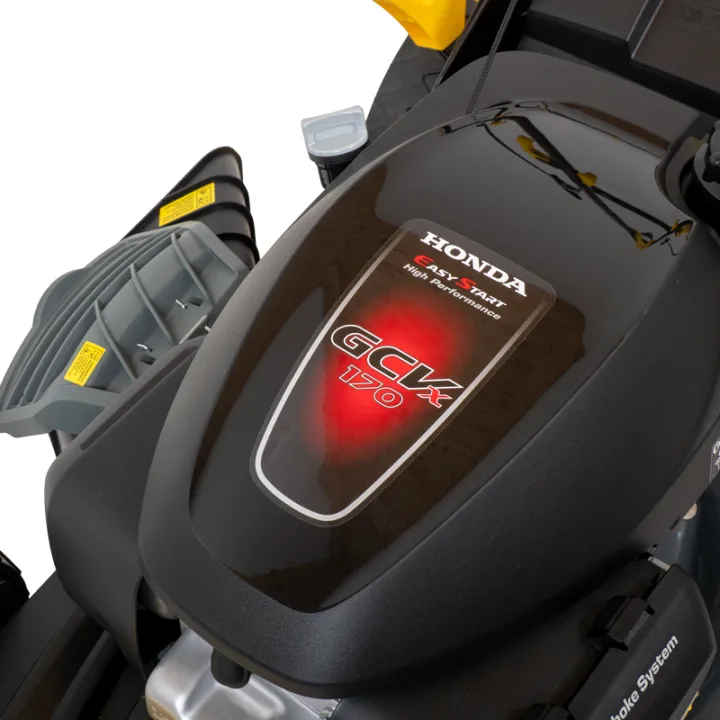Tondeuse thermique tractée 4 en 1 mulching 51cm moteur HONDA 166 cm³ STEINER