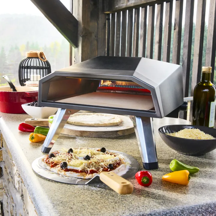 Four à Pizza à Gaz + Pelle à Pizza Offerte ROSTER
