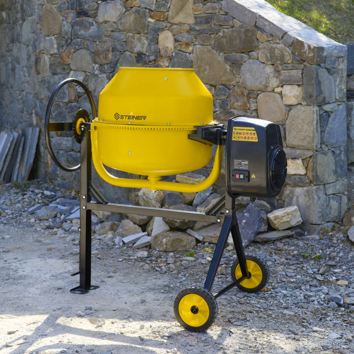 Bétonnière électrique 800W 180L STEINER