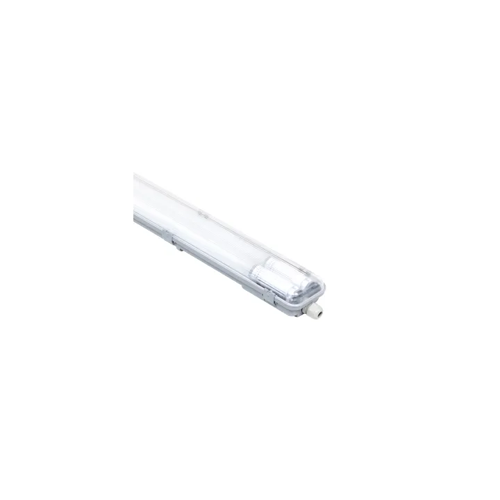 Réglette étanche à tubes LED 2x24W CCT 155cm IP65 WOLTZ