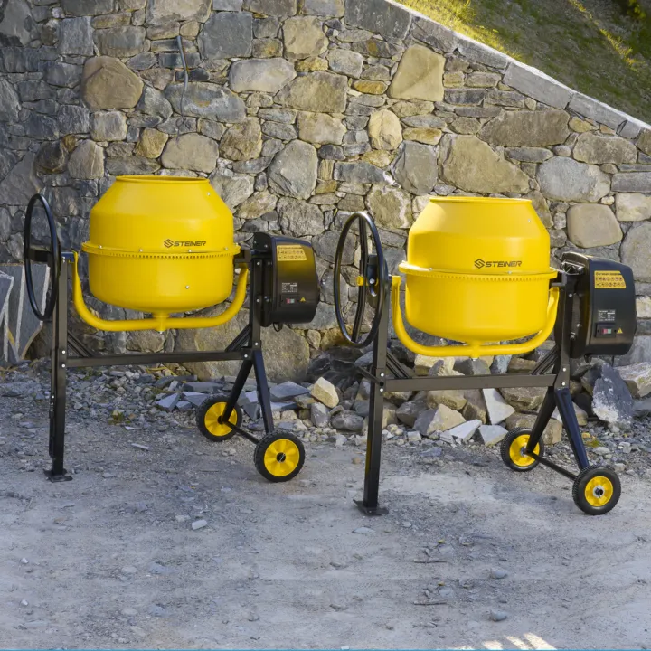 Bétonnière électrique 550W 125L STEINER