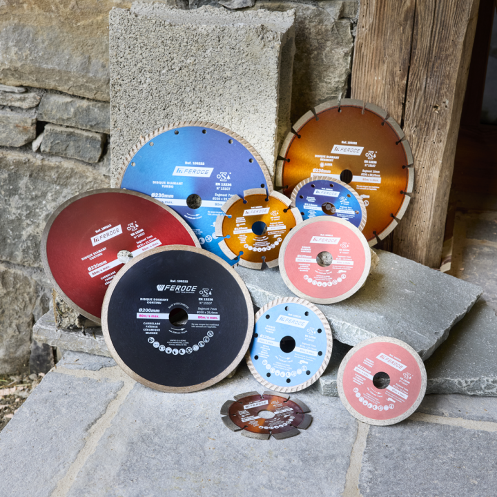 Disque Diamant Continu 200 x 25.4mm FEROCE