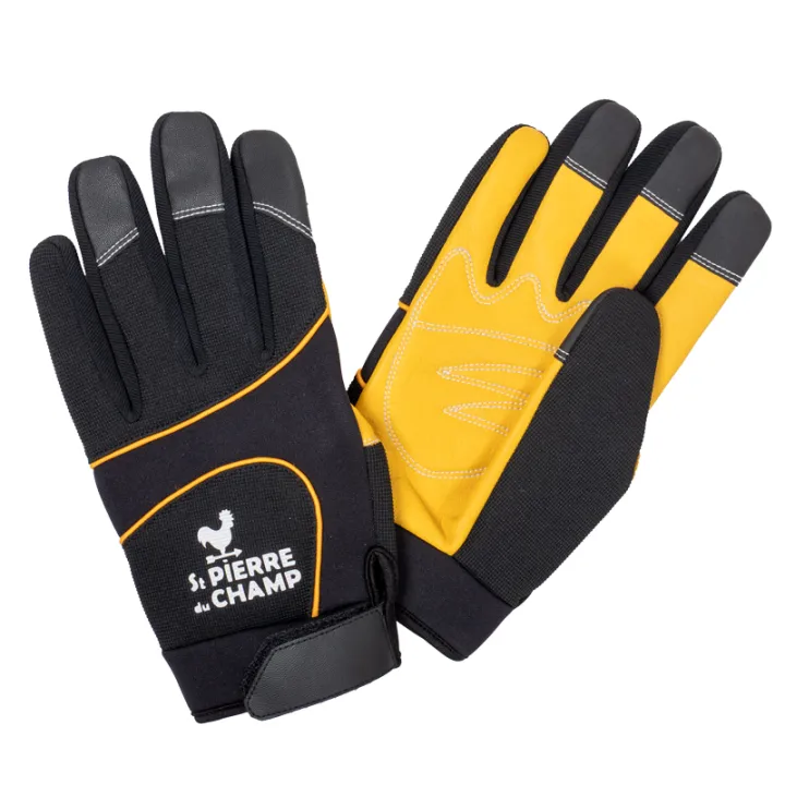 Gants de protection en cuir Taille M/8 SAINT PIERRE DU CHAMP