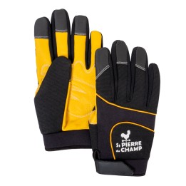 Gants de protection en cuir Taille M/8 SAINT PIERRE DU CHAMP