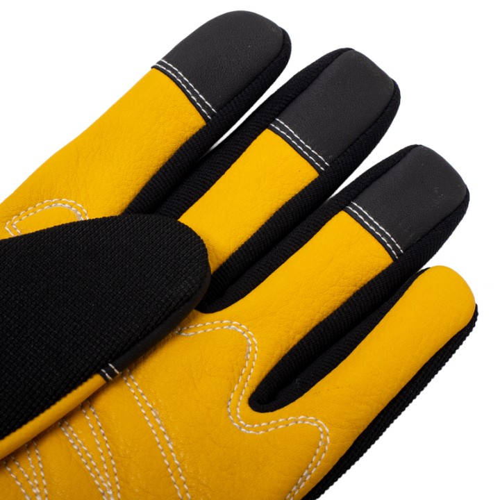 Gants de protection en cuir Taille M/8 SAINT PIERRE DU CHAMP
