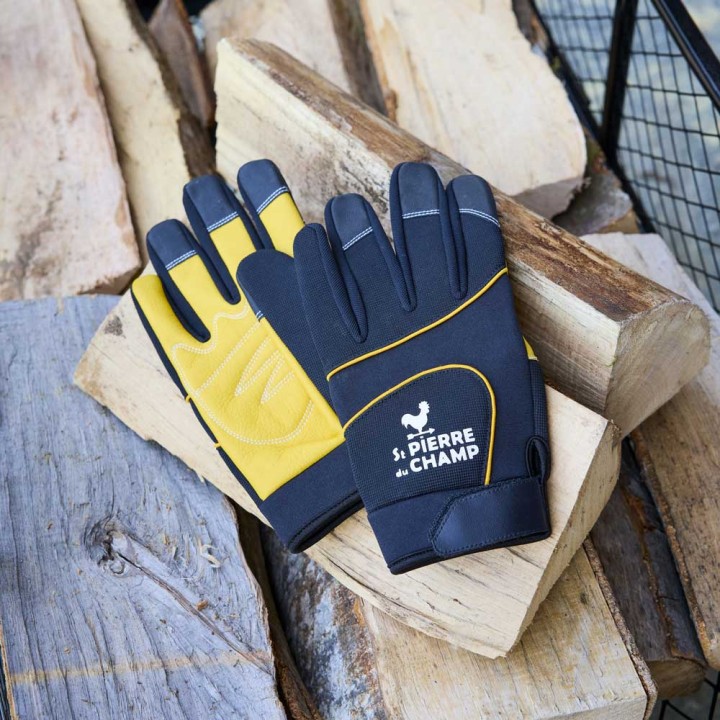 Gants de protection en cuir Taille L/9 SAINT PIERRE DU CHAMP