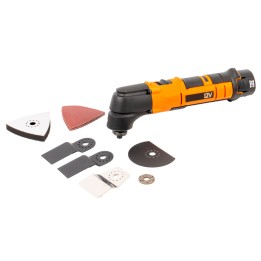 Outil multifonction sans fil 12V 1.5Ah Li-ion + 10 accessoires + batterie + chargeur + mallette
