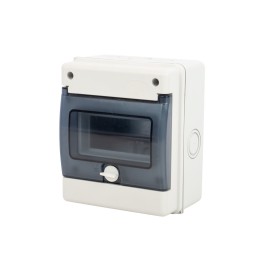 Coffret électrique étanche nu 6 modules NALTO