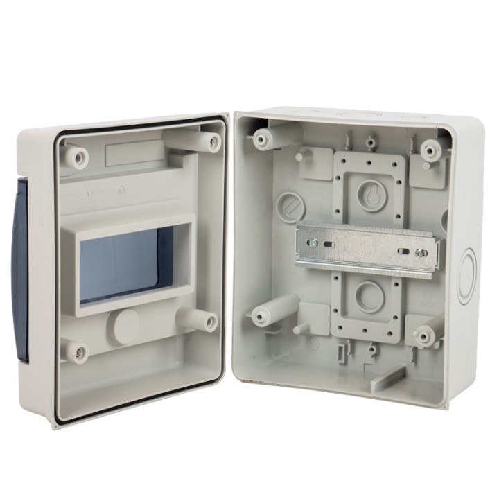 Coffret électrique étanche nu 6 modules NALTO