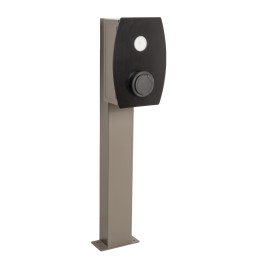Borne de recharge monophasée métallique 7.4kW OHMTEC
