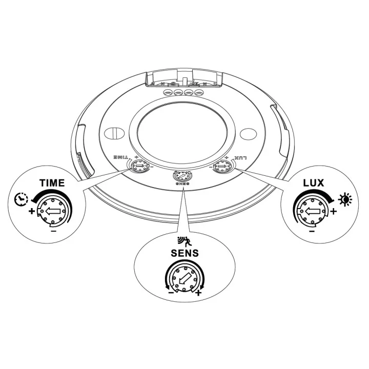 Détecteur de Mouvement Intérieur HF 360° WOLTZ