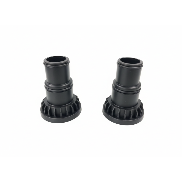 Jeu de 2 raccords cannelés Ø32/38mm pour électrolyseur STEINER