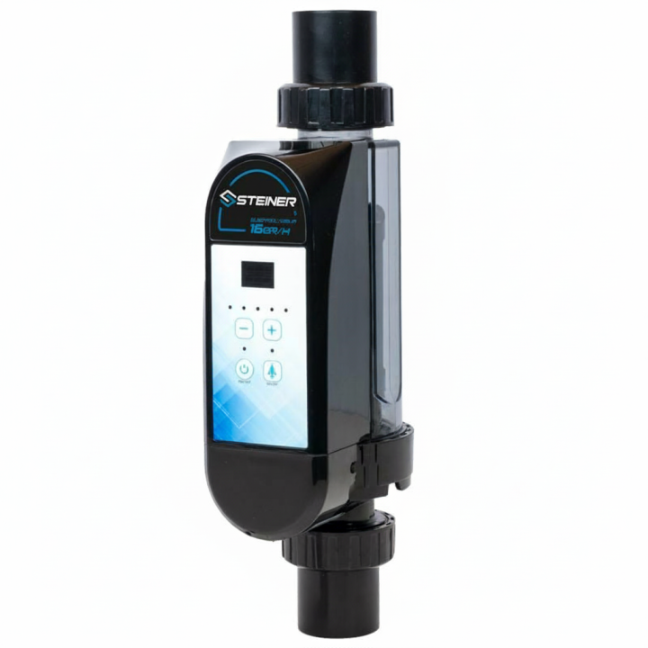 Electrolyseur au sel générateur de chlore 16g/h pour piscine Max 68mᵌ STEINER